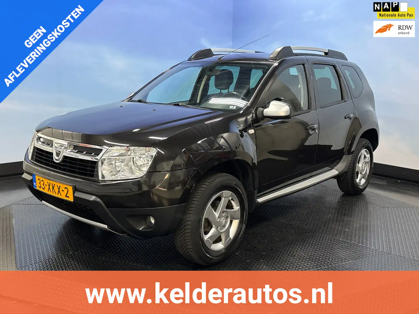 Dacia Duster 1.6 Aniversare 2wd Airco | Leer | Trekhaak Zwart - 1