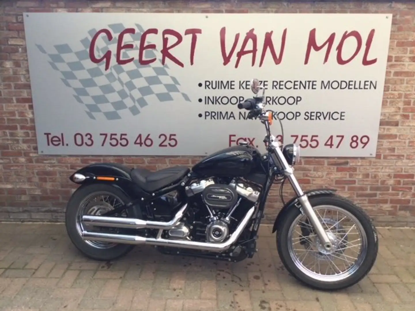 Harley-Davidson Softail Fekete - 1