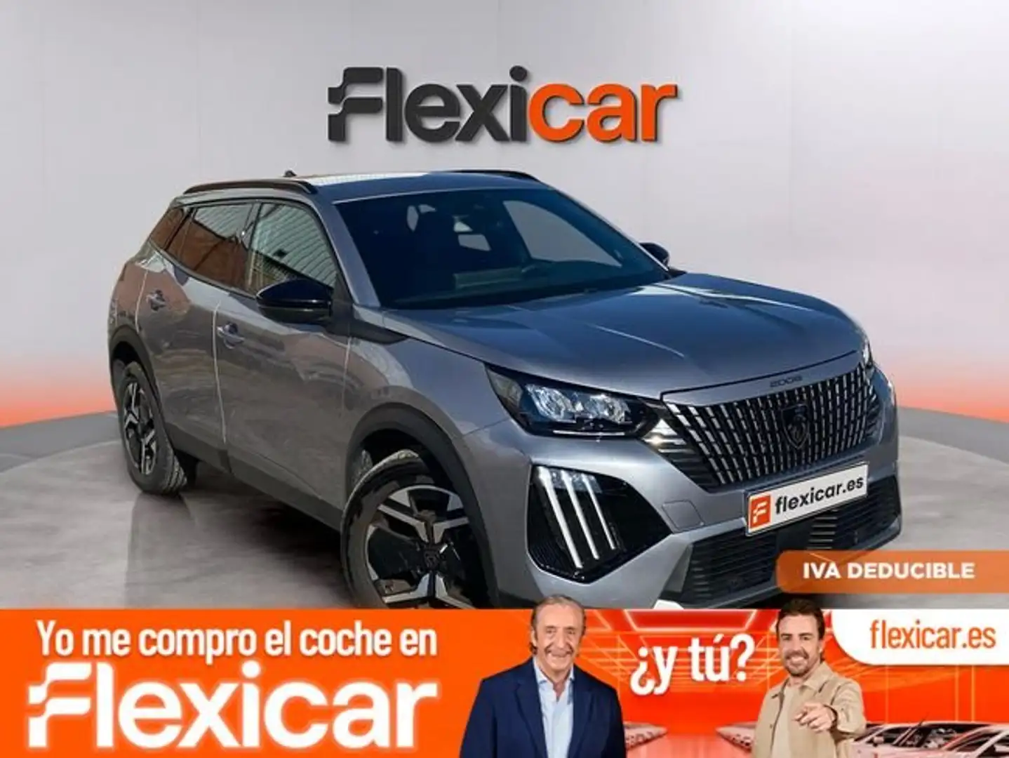 Peugeot 2008 1.2 PureTech S&S Allure 100 Gris - 1