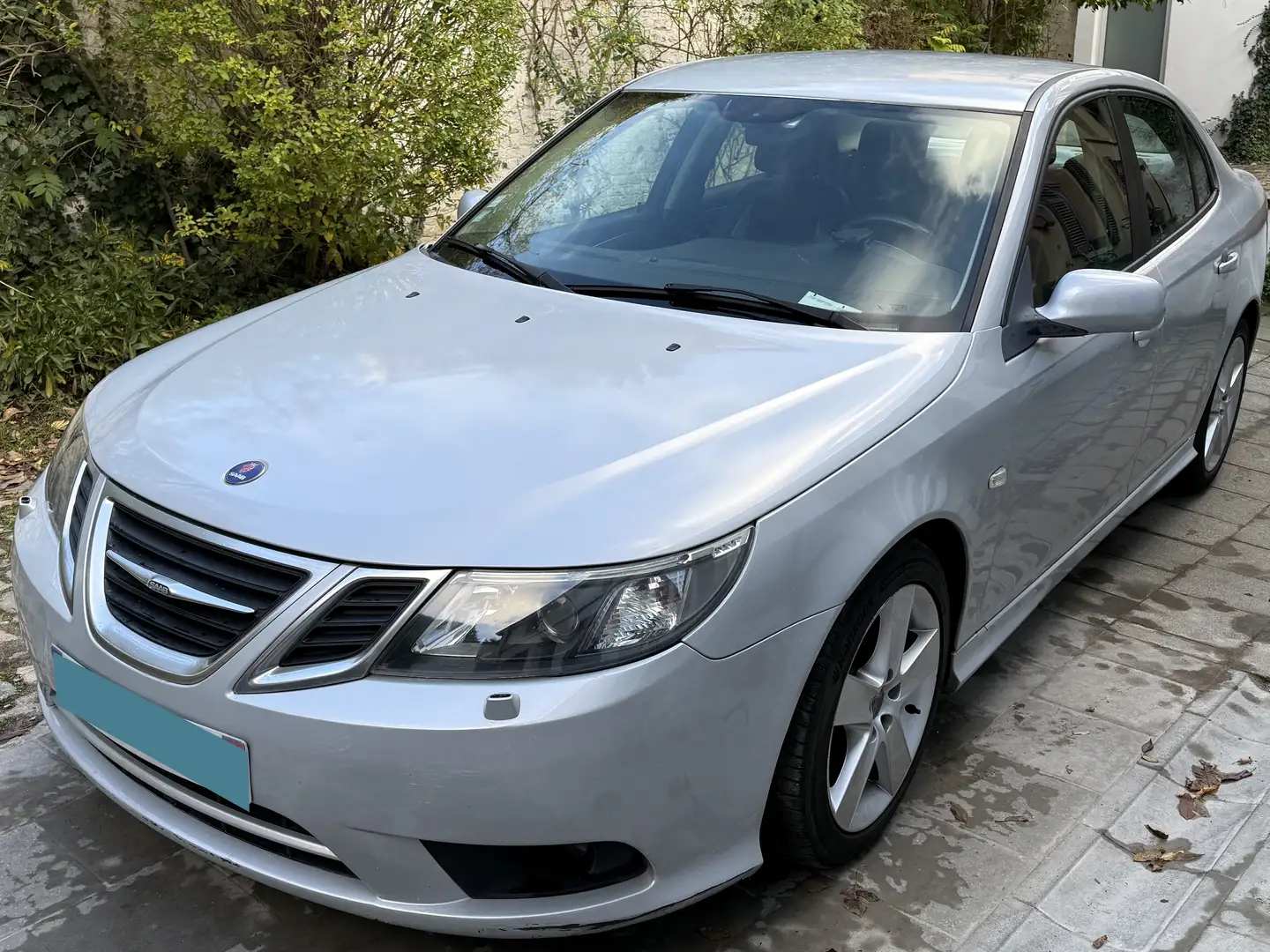 Saab 9-3 9-3 2.0 Turbo BioPower Vector Aut. Srebrny - 1