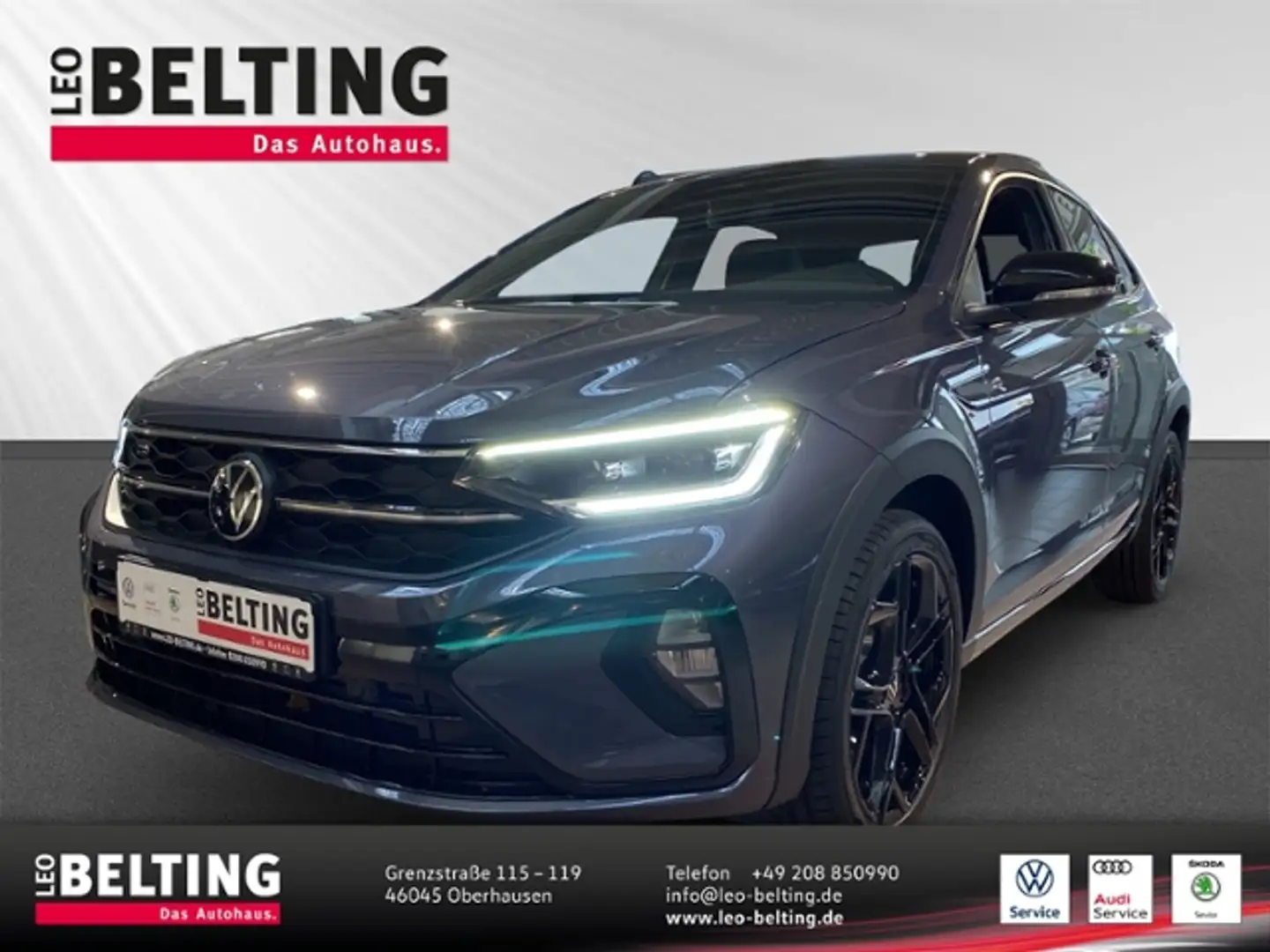Volkswagen Taigo R-Line 1.0 TSI DSG Pano BlackStyle RoofPack IQ.Dr Gris - 1