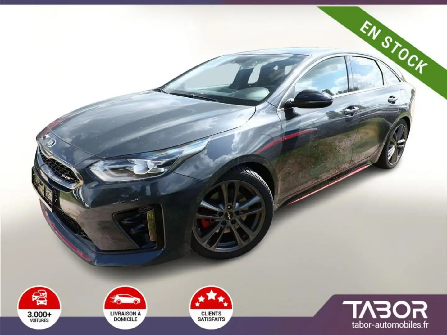 Kia Proceed 1.6 T-GDI 204 DCT GT GPS cuir JBL Gris - 1