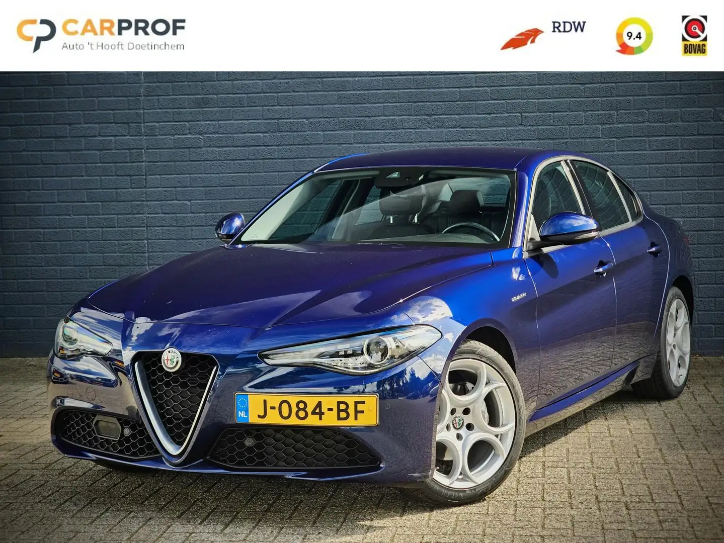 Alfa Romeo Giulia 2.0T Super / ADAS 2 / 18'' / MODELJAAR 21 Blauw - 1