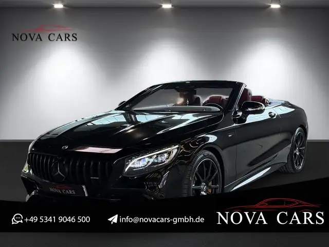 Mercedes-Benz S 63 AMG Cabriolet*Leder/Dach WeinRot*Hud*Keramik*Nacht*360