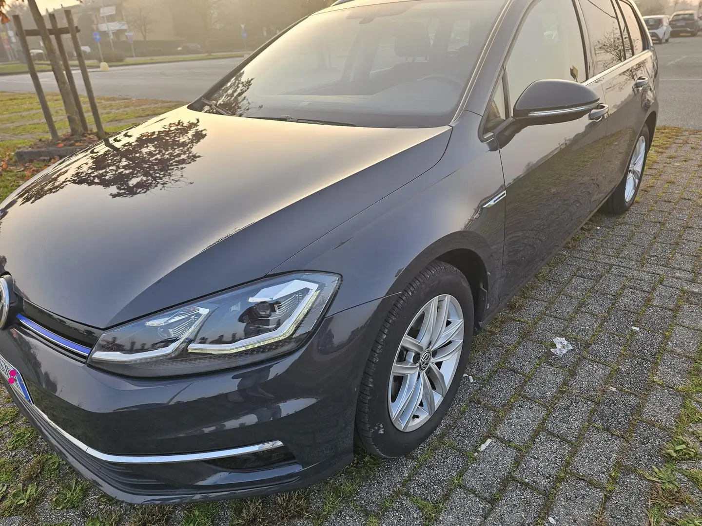 Volkswagen Golf Variant Golf VII 2017 Variant 1.4 tgi Executive 110cv dsg Grijs - 1