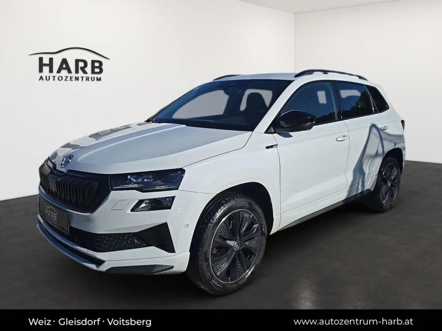 Ford Kuga Karoq 2,0 TDI 4x4 DSG Sportline Weiß - 2