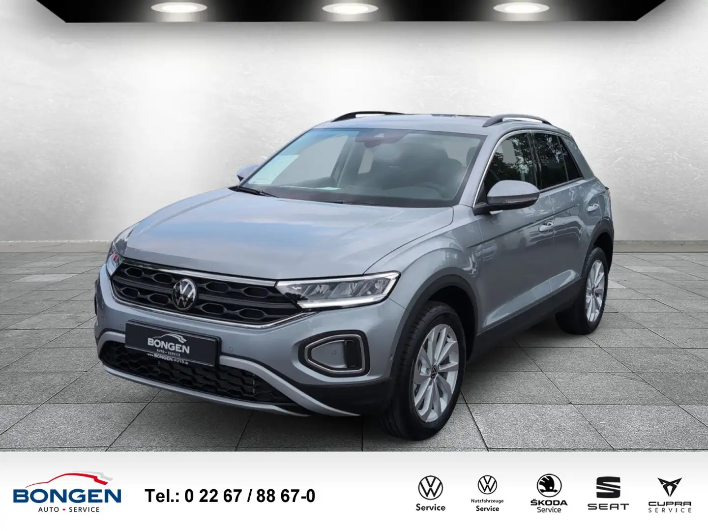 Volkswagen T-Roc Life 1.0 TSI Rückfahrkamera Apple Car Play Klima Argent - 1