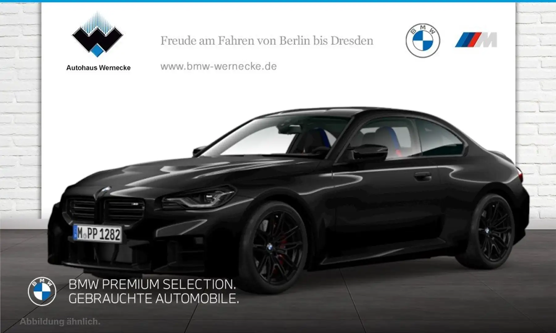 BMW M2 Coupé HK HiFi DAB LED Komfortzg. Tempomat Noir - 1