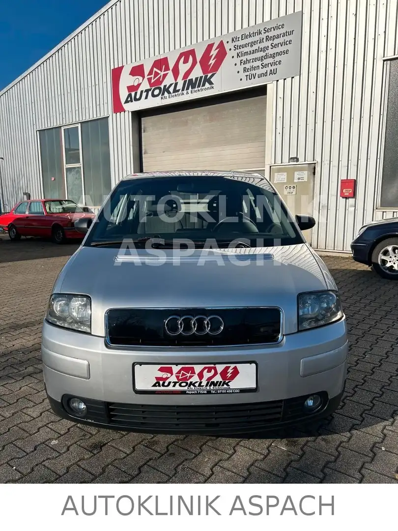 Audi A2 1.4 * TÜV NEU * KLIMA * PDC * Silber - 2