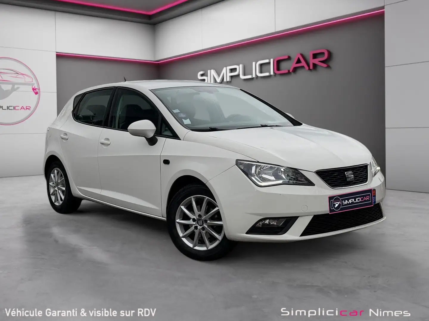 SEAT Ibiza Ibiza 1.0 75 ch S/S BVM5 Réference Blanc - 1