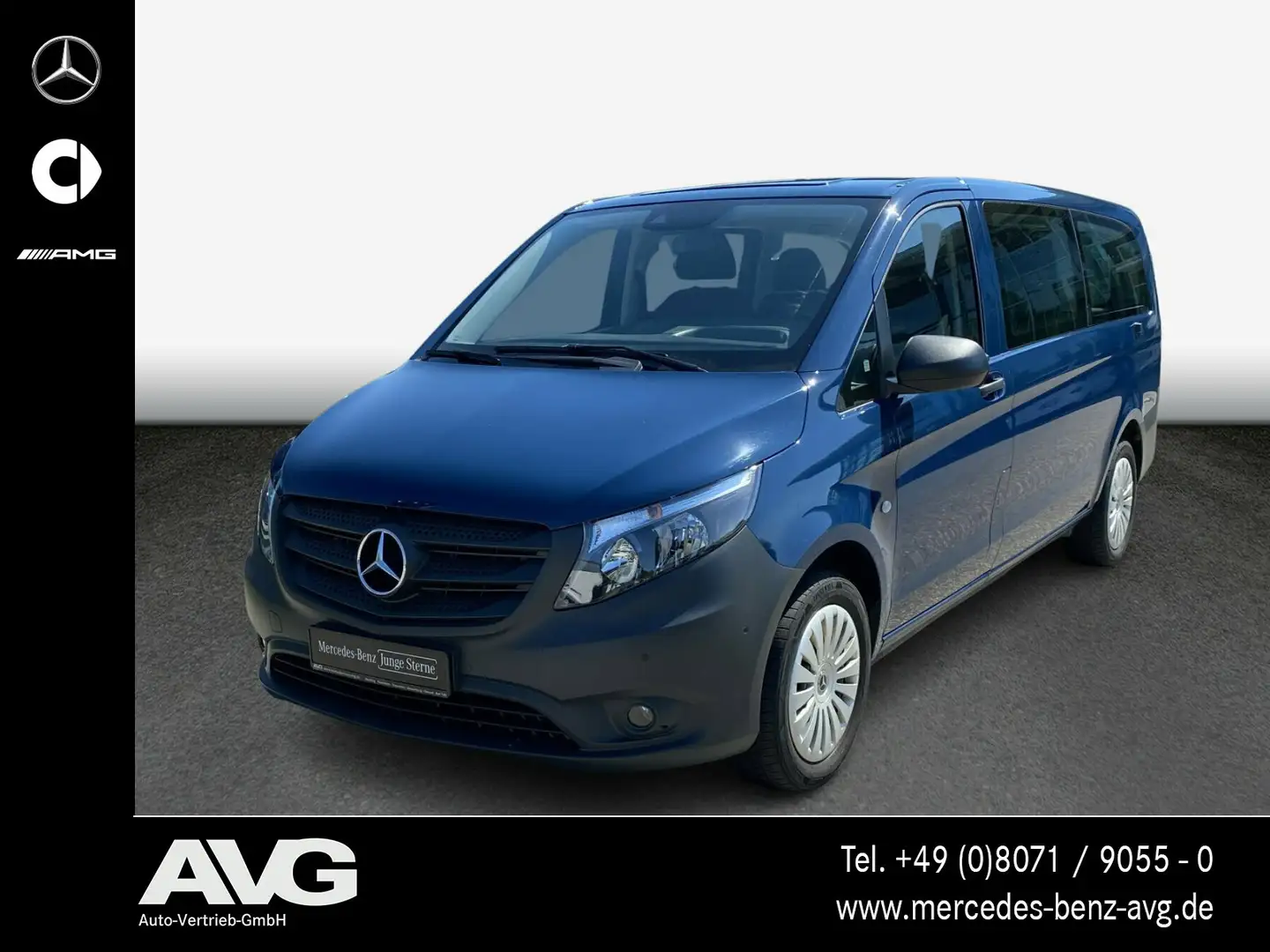 Mercedes-Benz Vito Vito 114 CDI TOURER PRO EXTRALANG RFK TEMPO SZH Blau - 1