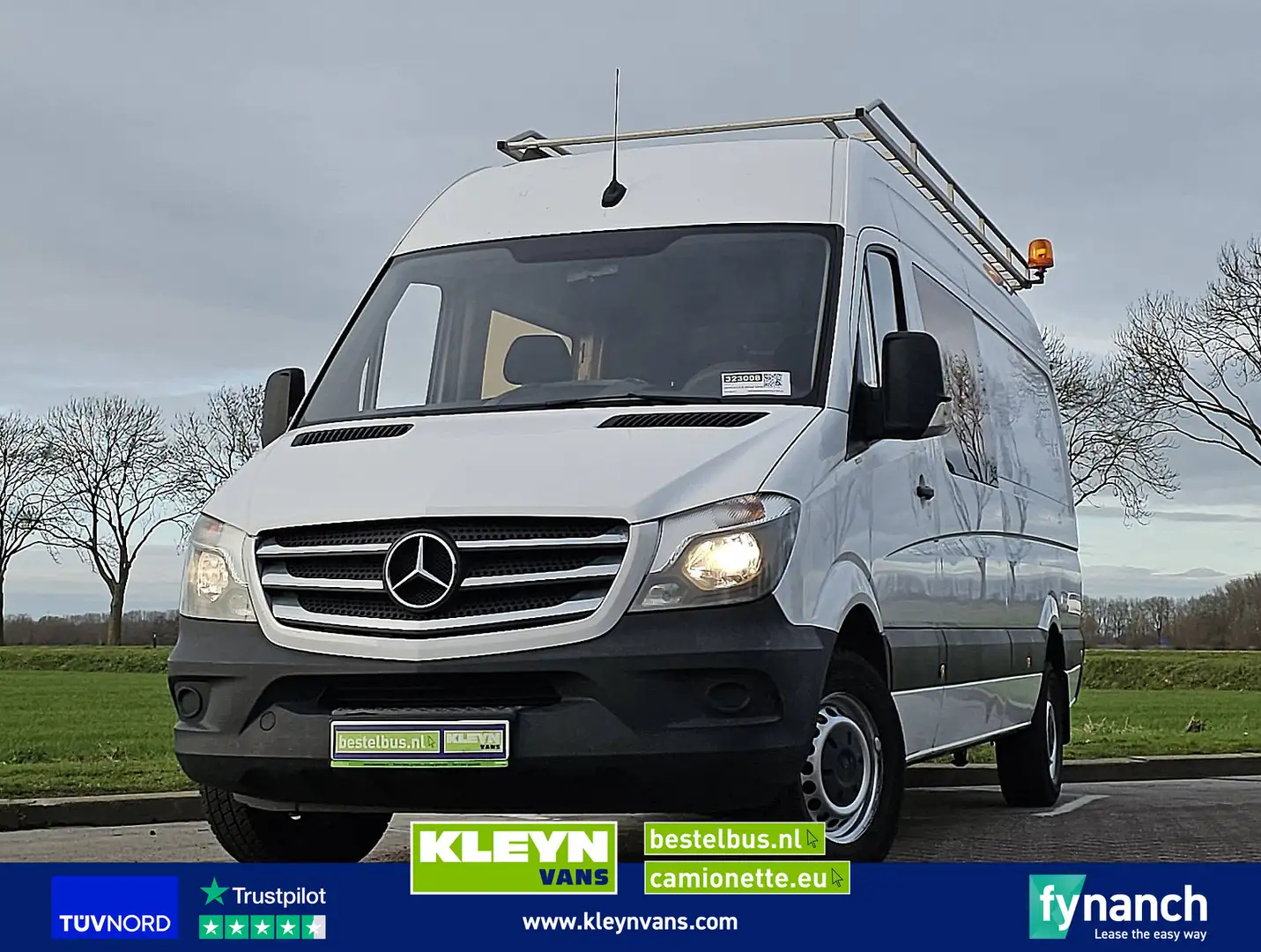 Mercedes-Benz Sprinter 314 L3H2 DubbelCabine AC Weiß - 1