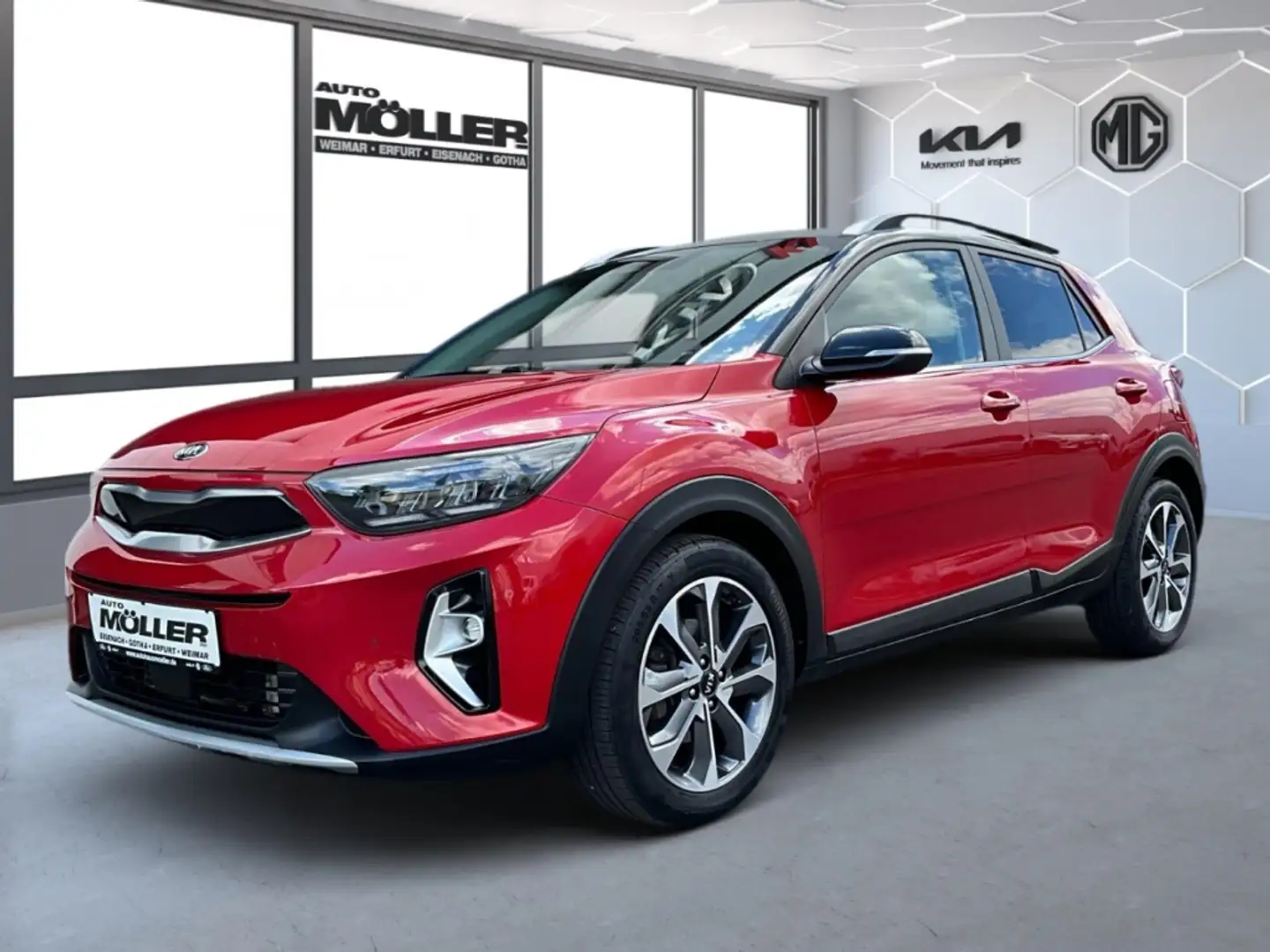 Kia Stonic 1.0T DCT SPIRIT TECH NAVI LED SHZ LenkradHZG Red - 2