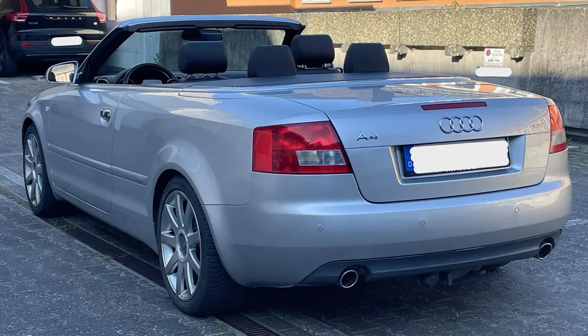 Audi A4 A4 Cabriolet 3.0 quattro S-Line Leder AHK el. Dach Silber - 2