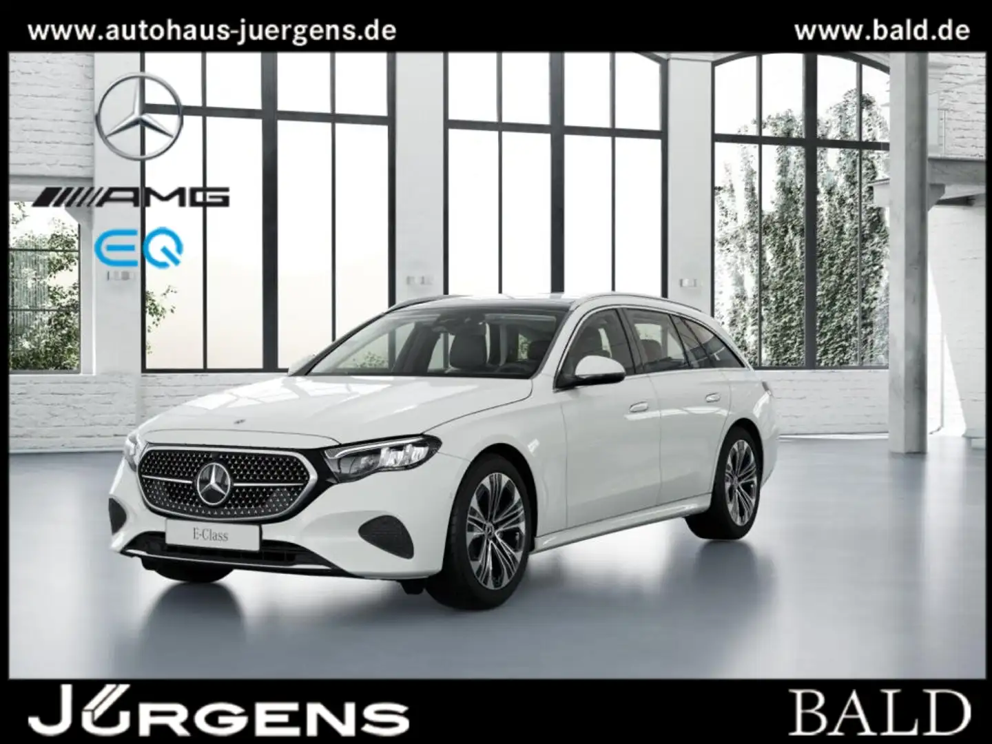 Mercedes-Benz E 200 T Avantgarde/LED/Cam/Pano/Totw/Distr/19' Weiß - 2