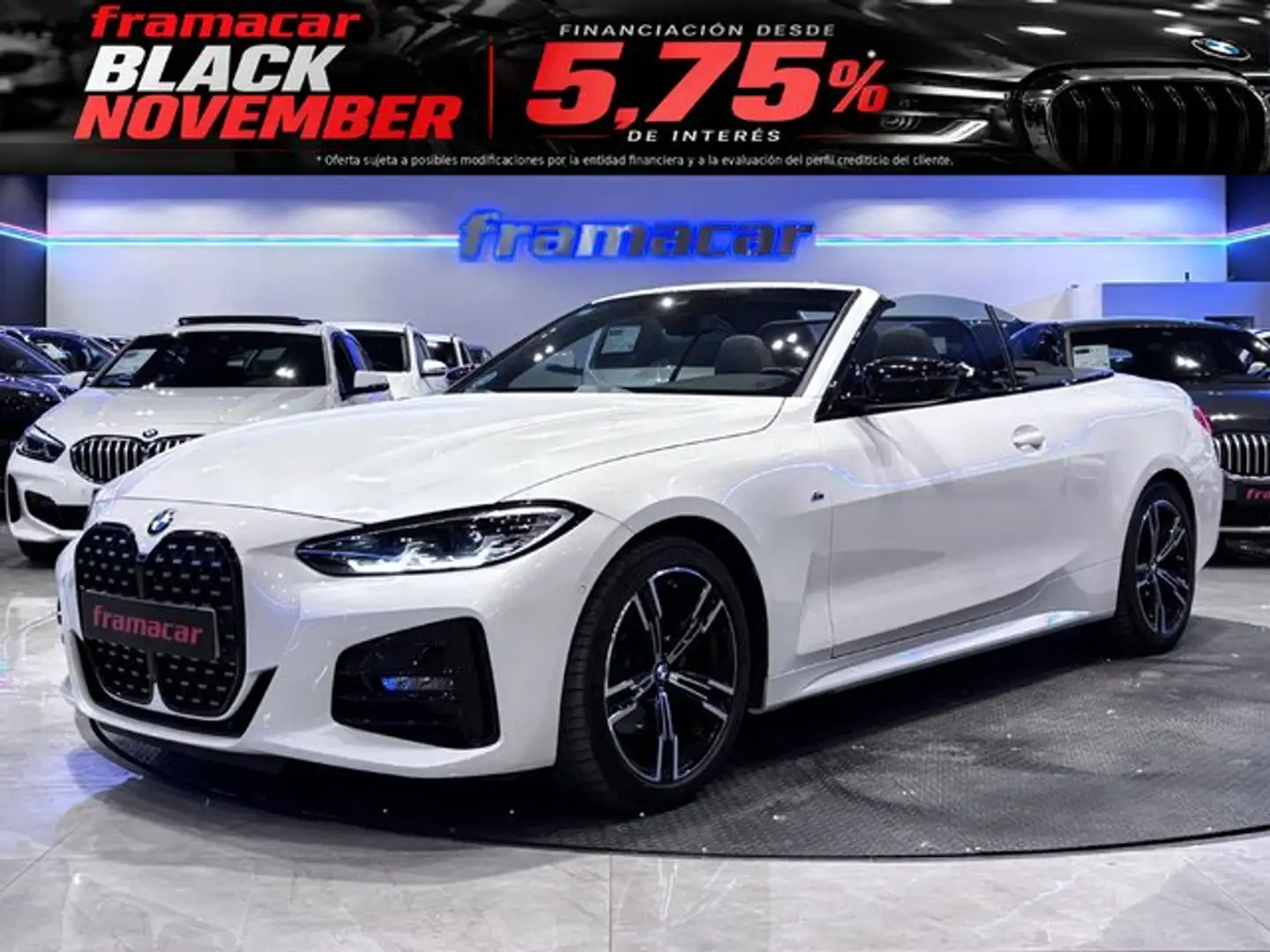 BMW 420 420iA Cabrio Blanco - 1