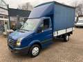 Volkswagen Crafter TDI Pritsche+Plane*AHK=3.500Kg*Garantie* Blau - thumbnail 3
