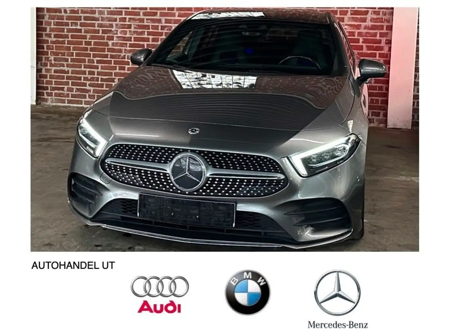 Mercedes-Benz A 200 d 8G AMG LED/MBUX/PANO/R.Kamera/Widescreen Gris - 1