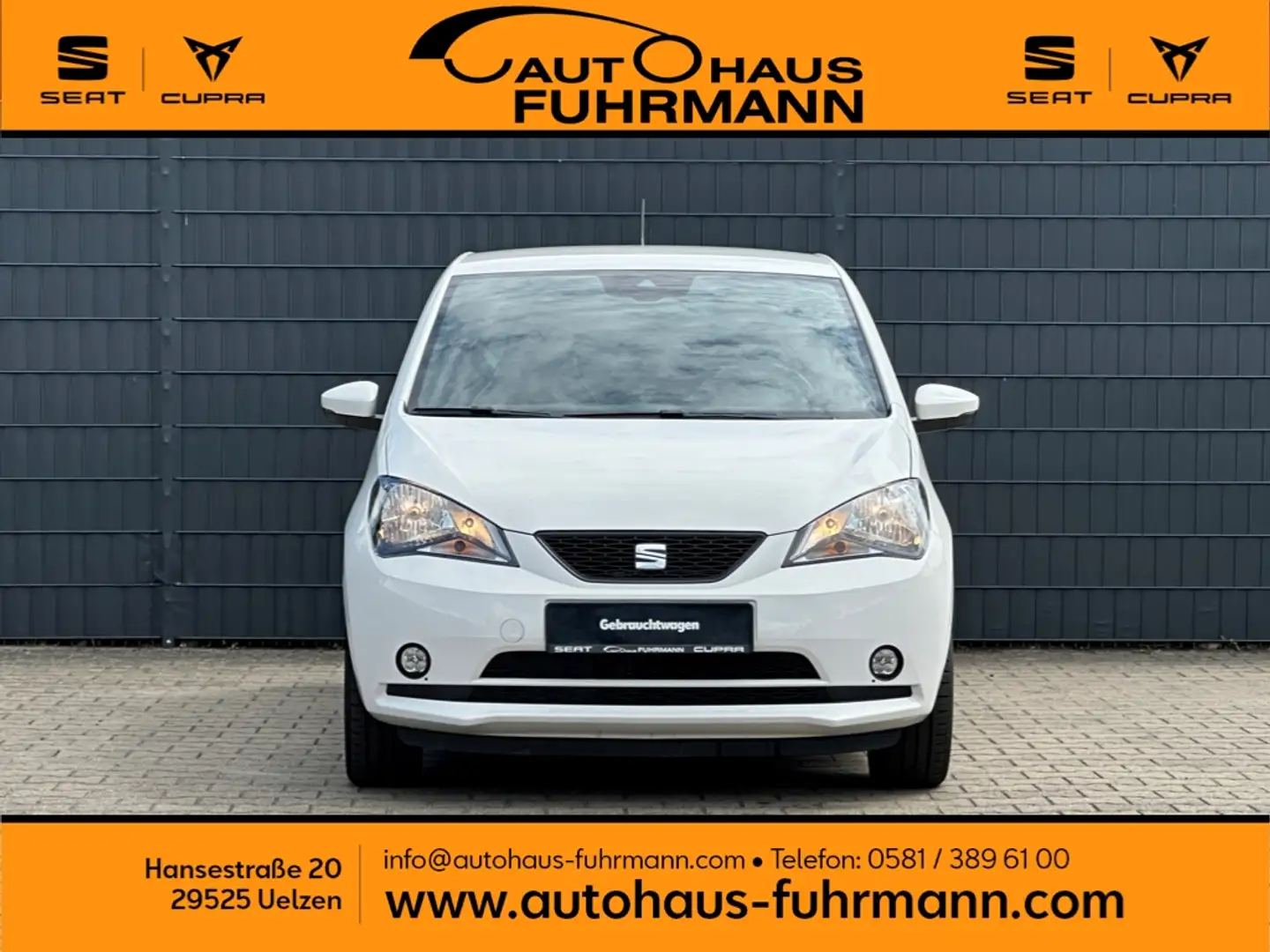 SEAT Mii electric Plus 36,8 kWh CCS/PDC/SHZ/TEMPOMAT Blanc - 2