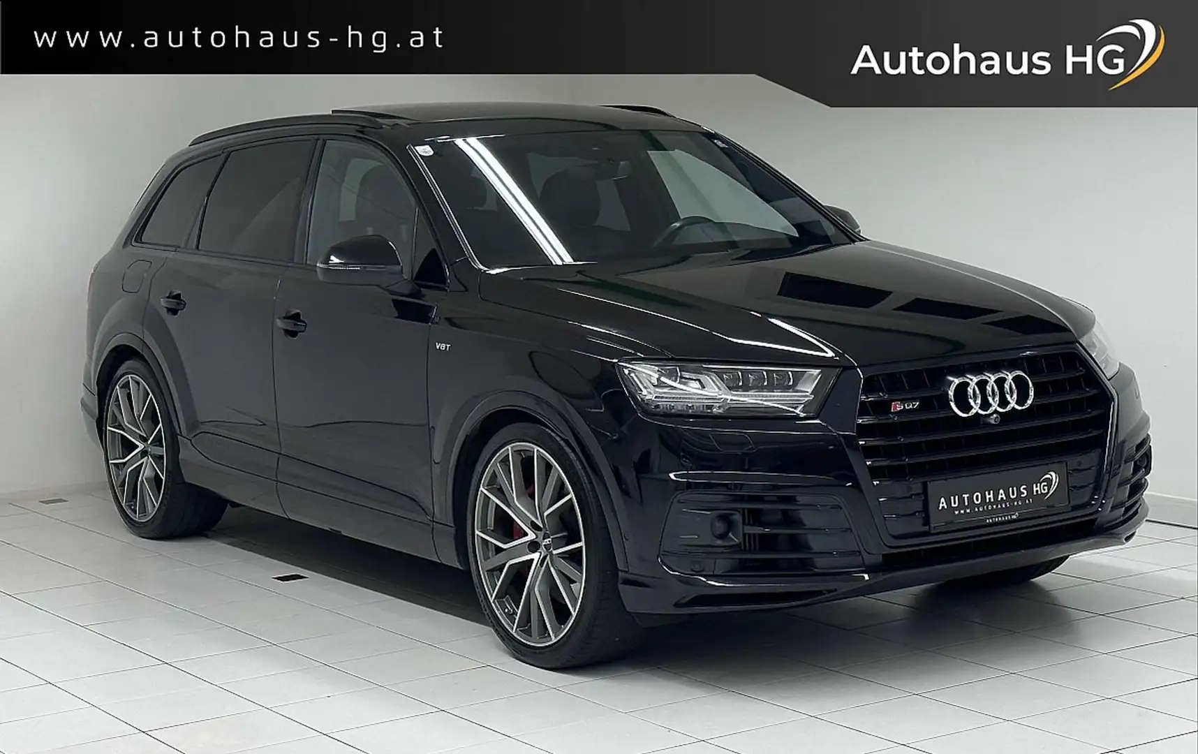 Audi SQ7 4,0 TDI quattro Tiptronic*VOLL*7 SITZER*AHK*MAT... Schwarz - 1