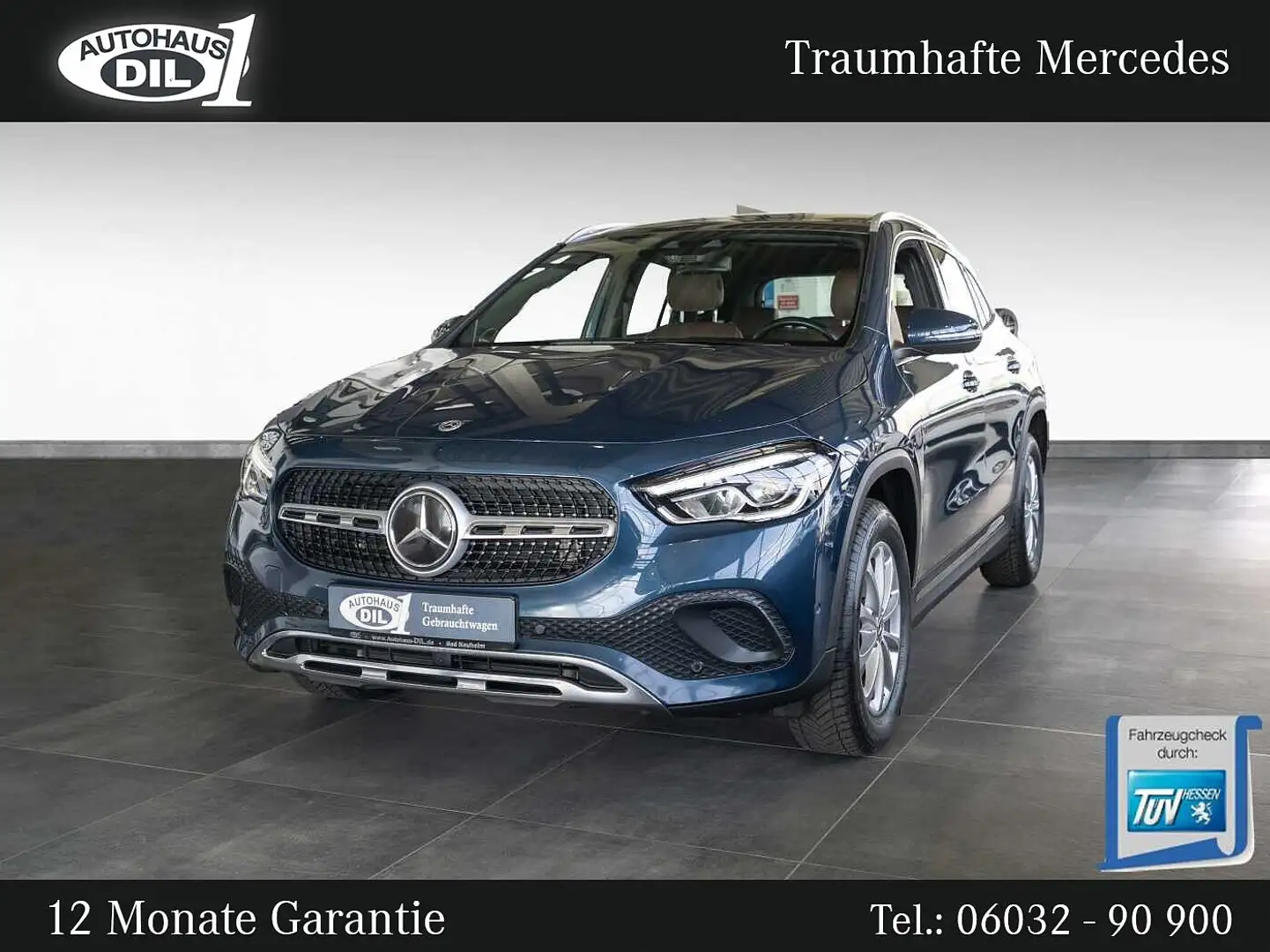 Mercedes-Benz GLA 220 d *R-KAMERA*Distr+*PANO*LED* Blau - 1