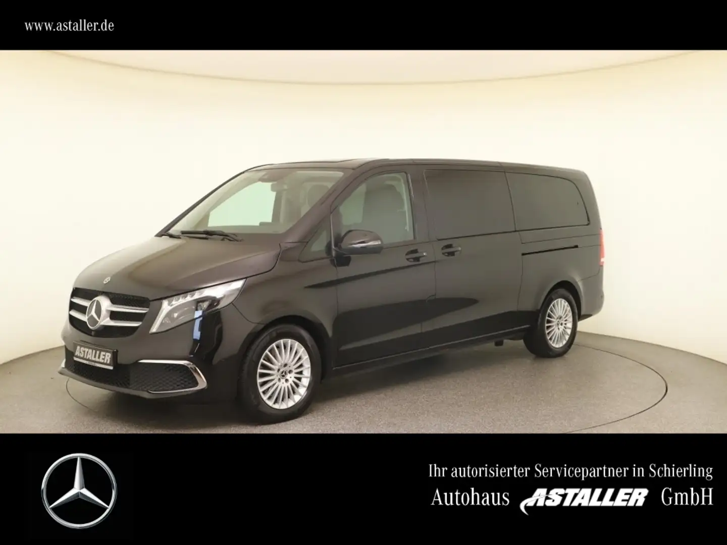 Mercedes-Benz V 300 d Avantgarde Edition XL Extralang L3 Distr Schwarz - 1