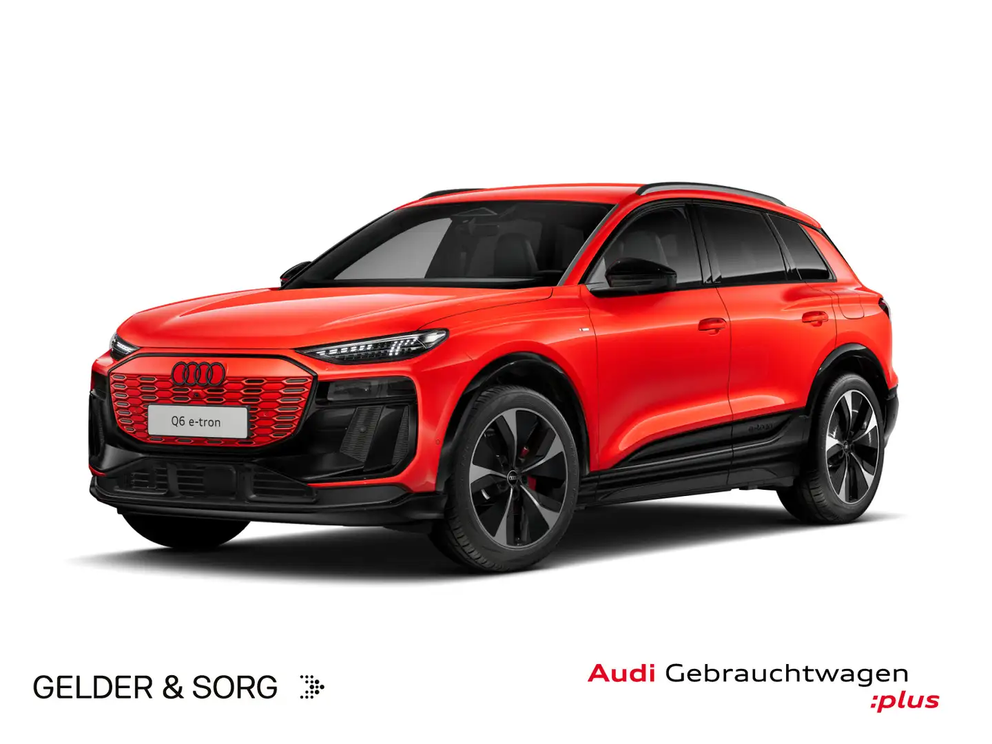 Audi Sonstige Q6 e-tron quattro S line air*Matrix*B&O*HuD*360° Rot - 1