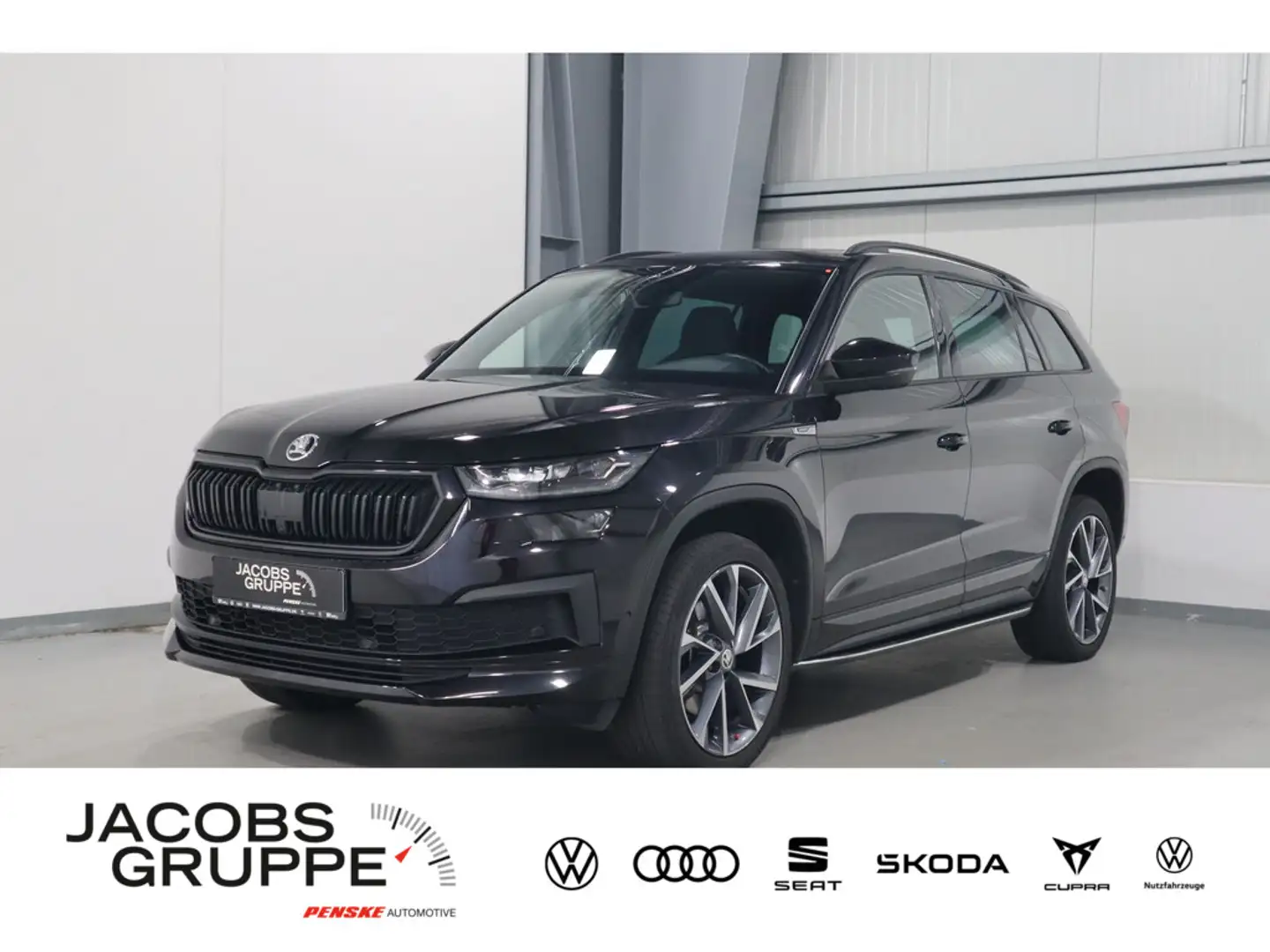 Skoda Kodiaq 2.0 TDI Sportline 4x4 Navi,7 Sitzer,AH Schwarz - 1