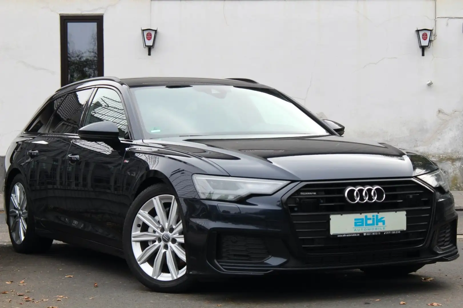Audi A6 50 qu S-LINE+ STANDHZ 4xSHZ SITZKLIMA VALCONA Blauw - 1