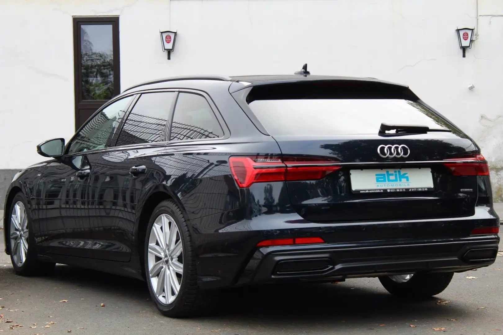 Audi A6 50 qu S-LINE+ STANDHZ 4xSHZ SITZKLIMA VALCONA Blauw - 2