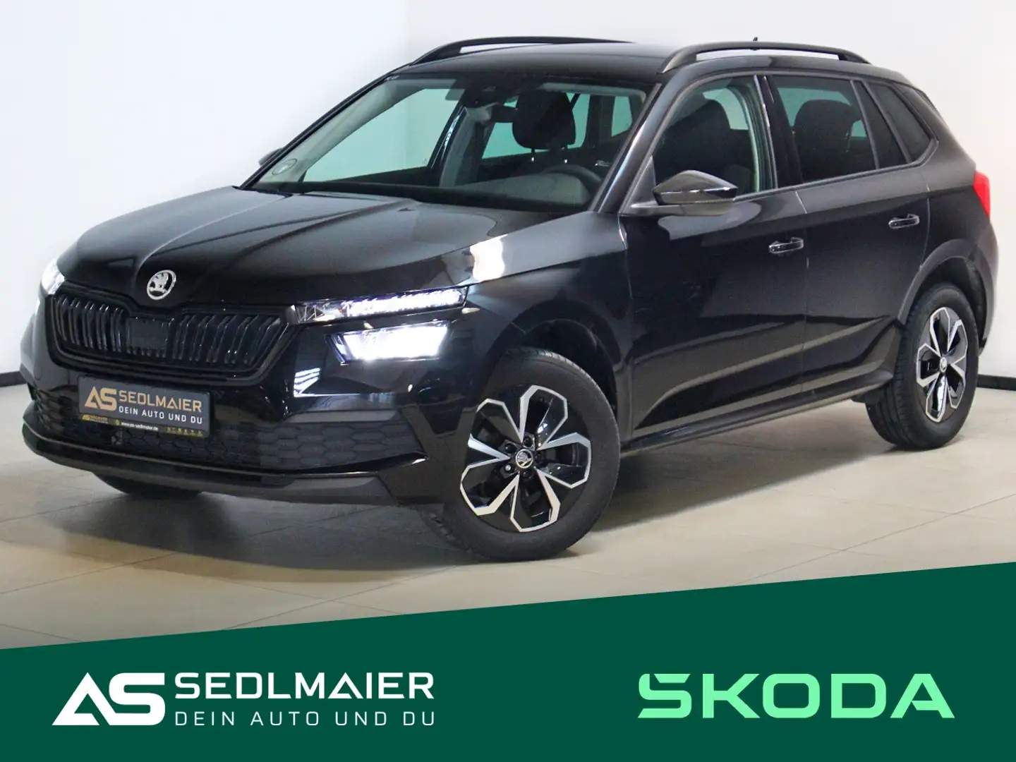 Skoda Kamiq 1.5 TSI Ambition SHZ|DAB|APP|BT|KlimaAuto Negro - 2