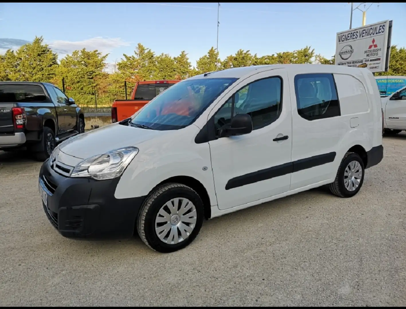 Citroen Berlingo 1.6 HDI 90 CABINE APPROFONDIE Blanc - 1