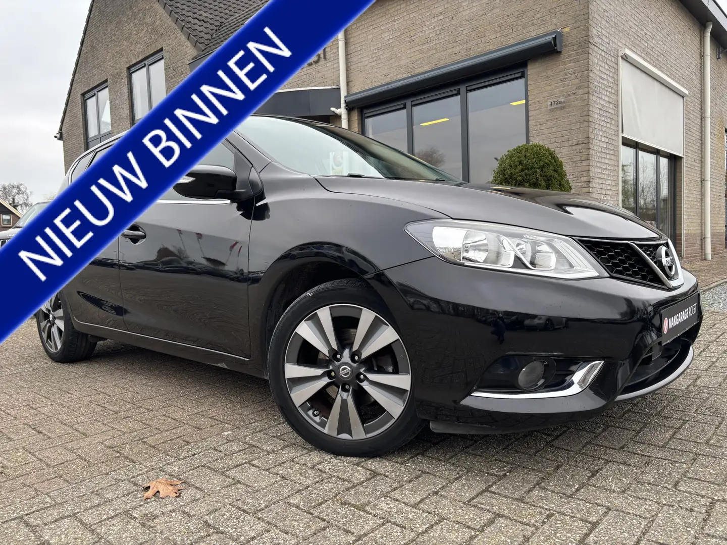 Nissan Pulsar 1.2 DIG-T N-Connecta Trekhaak / Navigatie / Camera Noir - 1