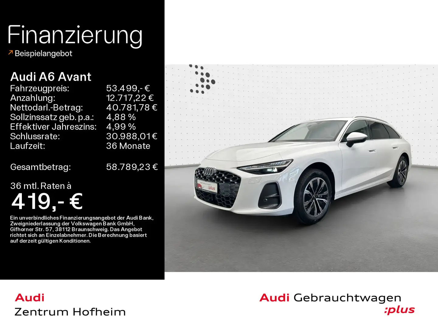 Audi A6 40 TDI advanced S tro*Matrix*Virtual*Sm Wit - 1