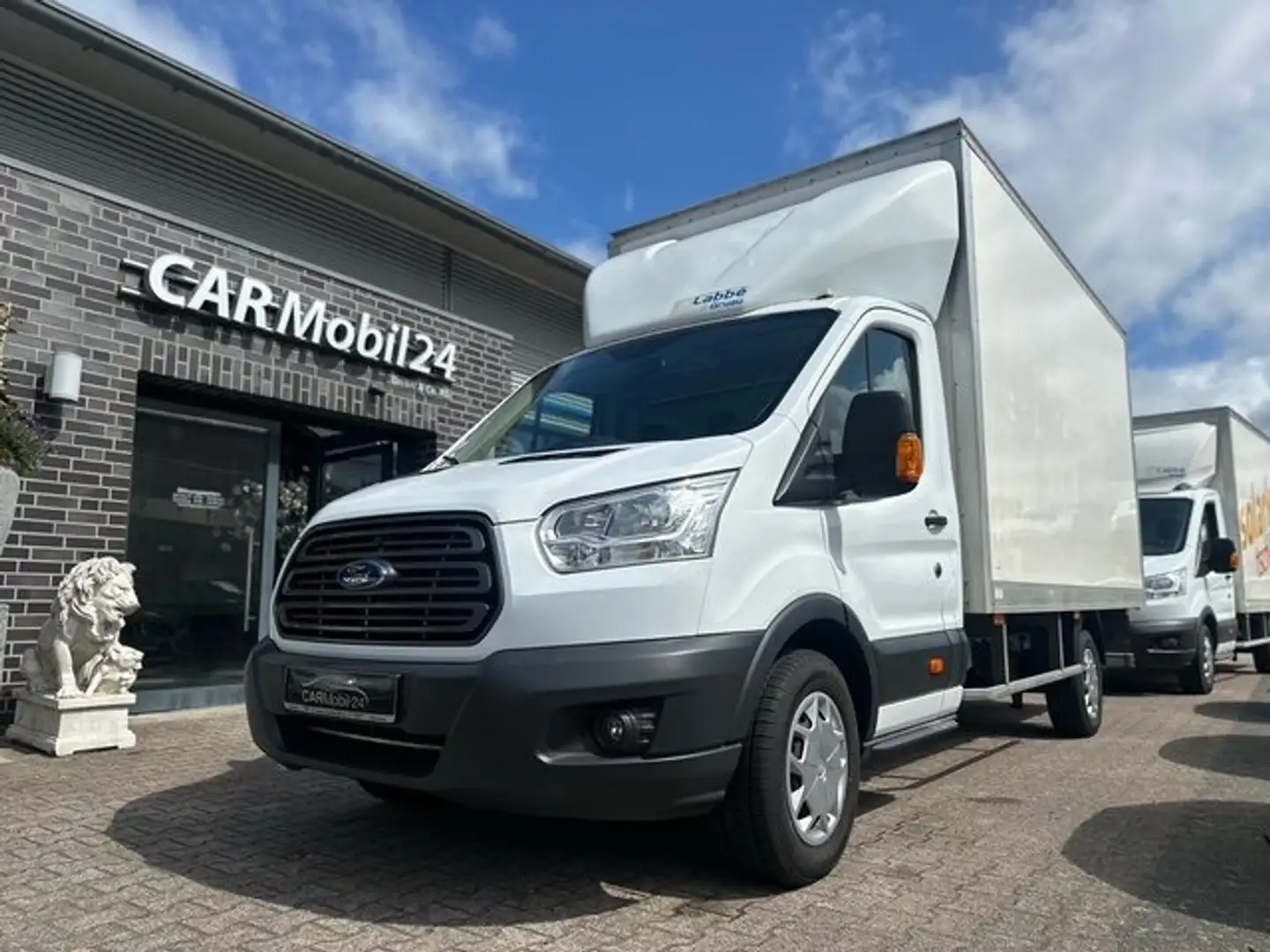 Ford Transit 350 Koffer LBW*Temp*Klima Weiß - 1