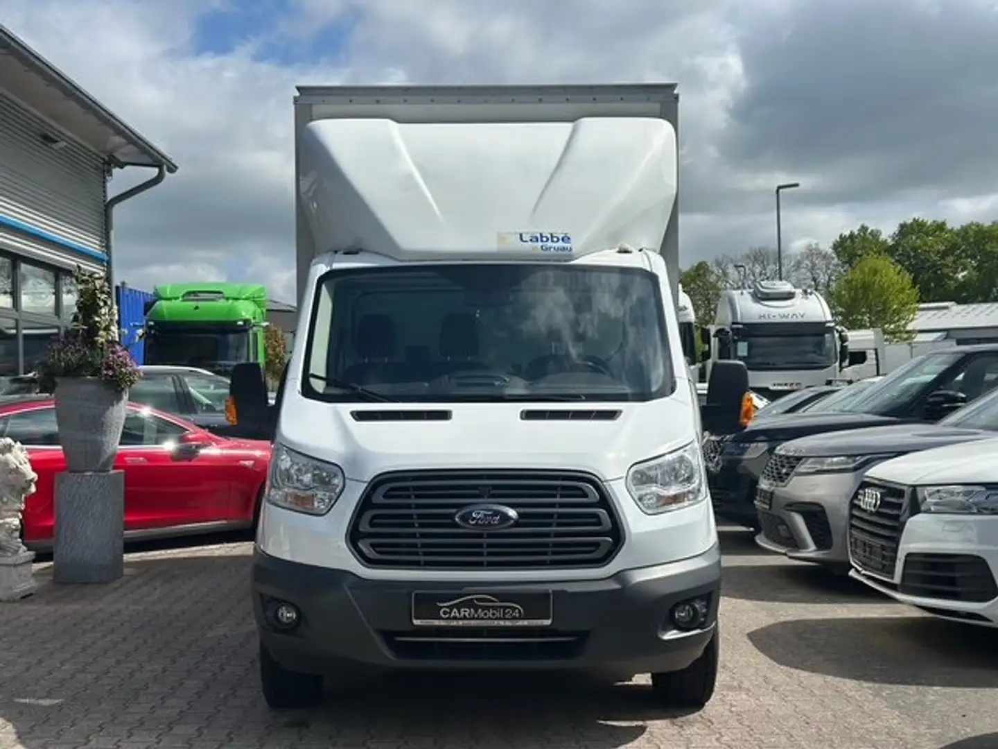 Ford Transit 350 Koffer LBW*Temp*Klima Weiß - 2