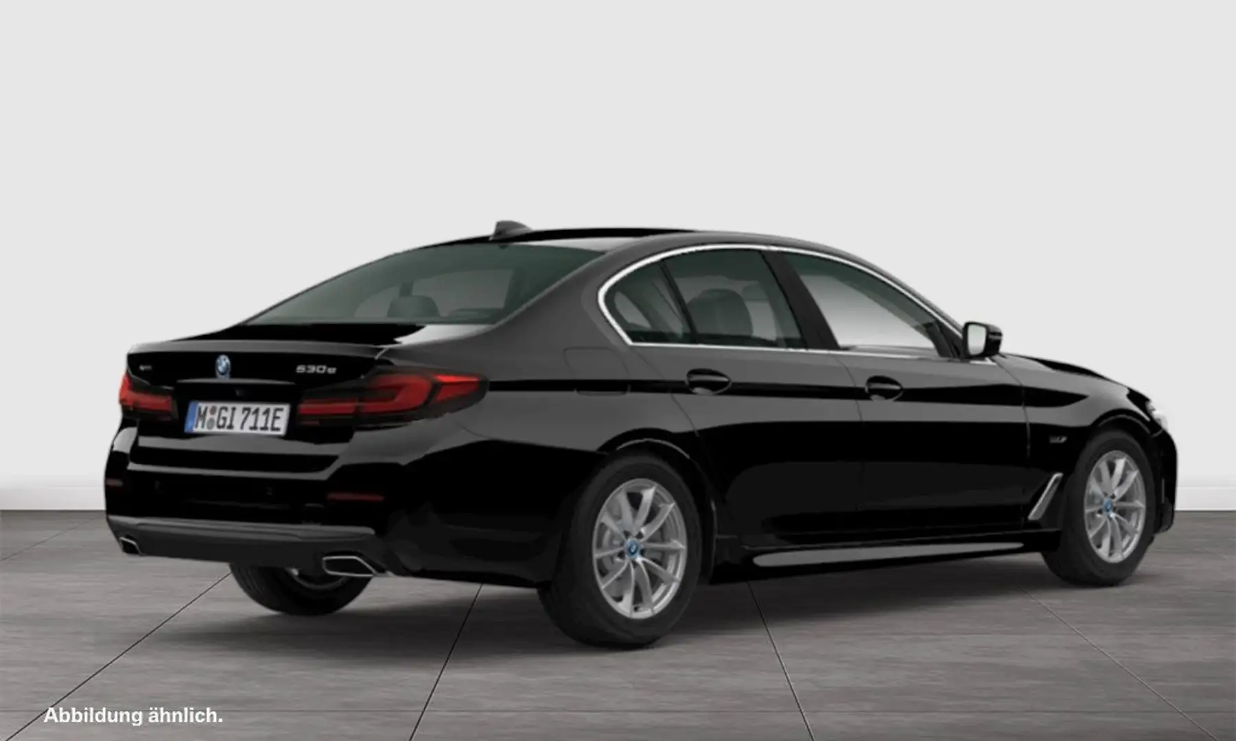 BMW 530 e xDrive Limousine Schwarz - 2