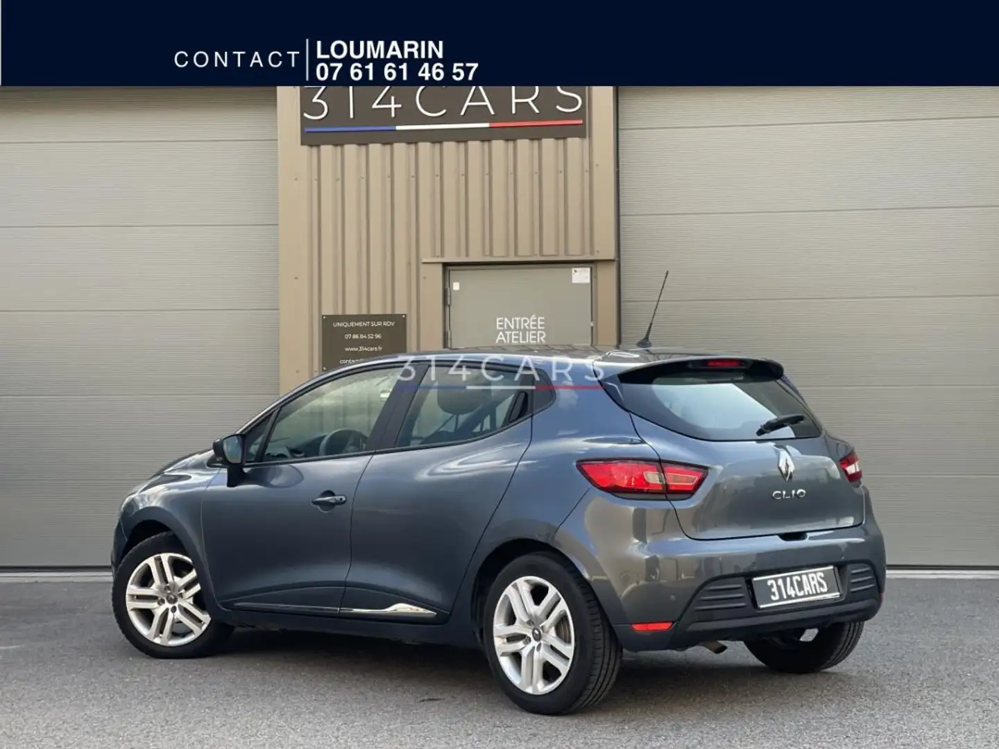 Renault Clio 0.9 TCe - 75 4 BERLINE Génération PHASE 2 - Garantie 6 Mois Gris - 2