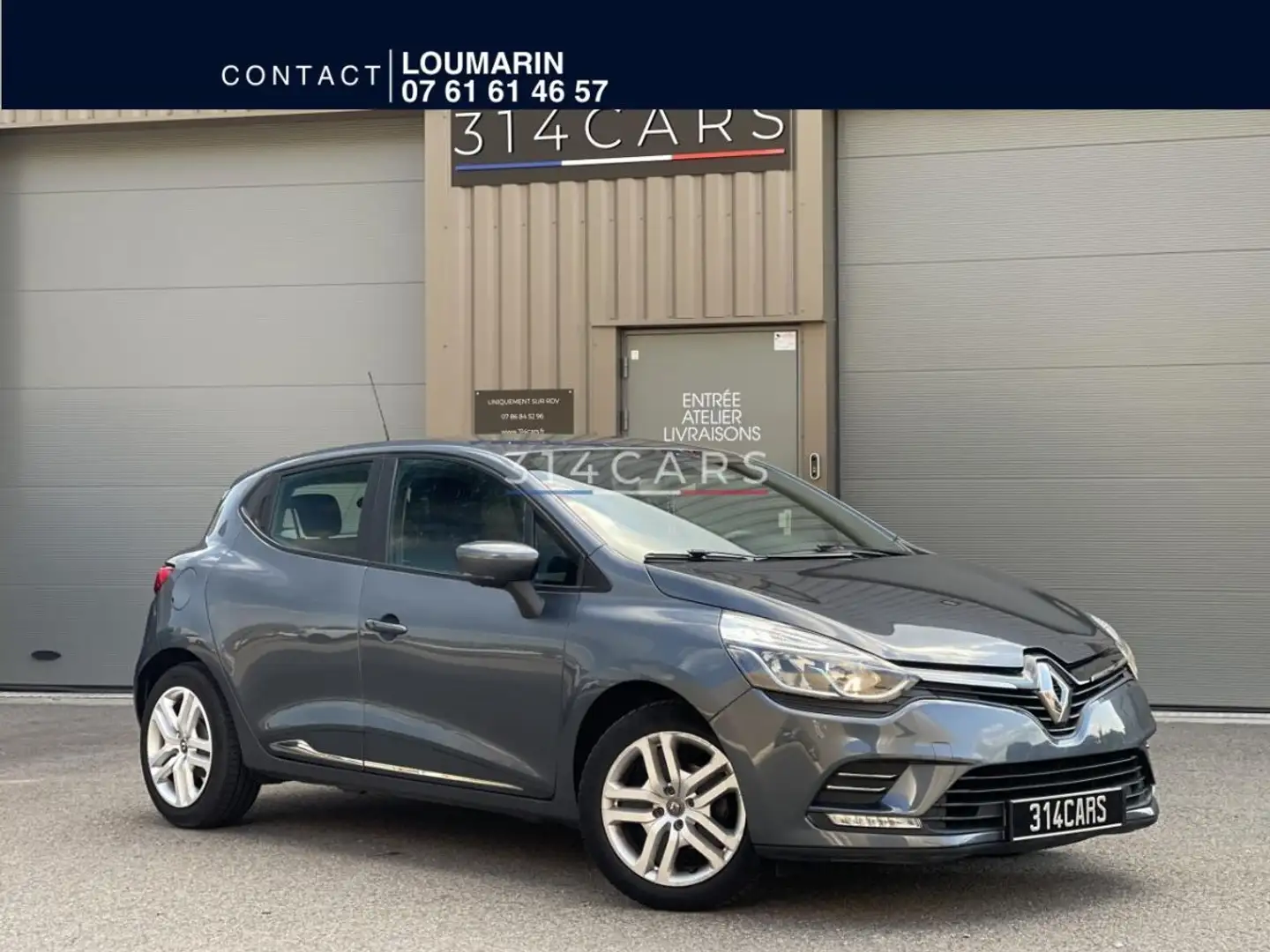 Renault Clio 0.9 TCe - 75 4 BERLINE Génération PHASE 2 - Garantie 6 Mois Gris - 1
