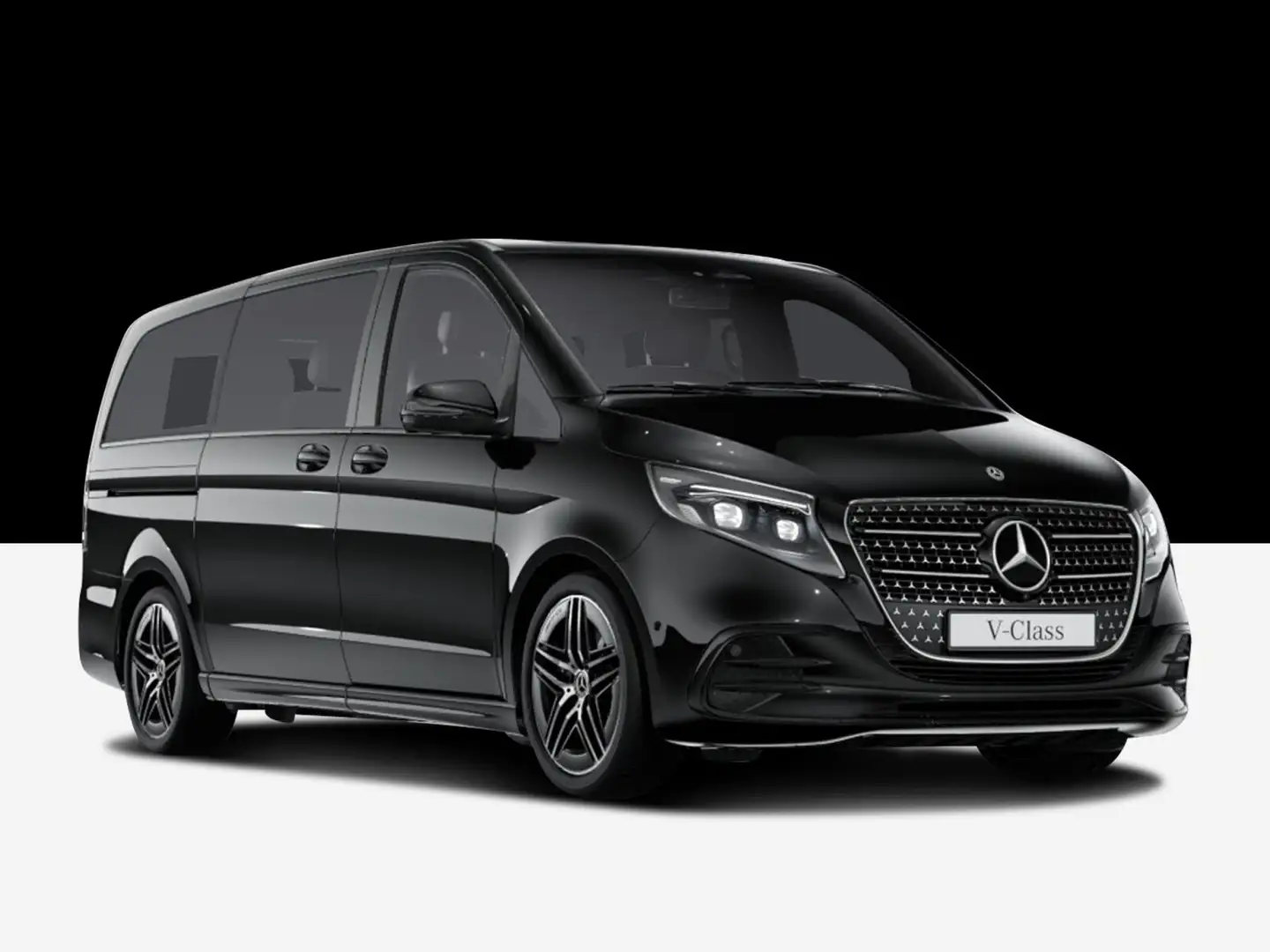 Mercedes-Benz V 300 V 300 d AVANTGARDE Lang AMG Line/Basic/Navi/Klima Noir - 1
