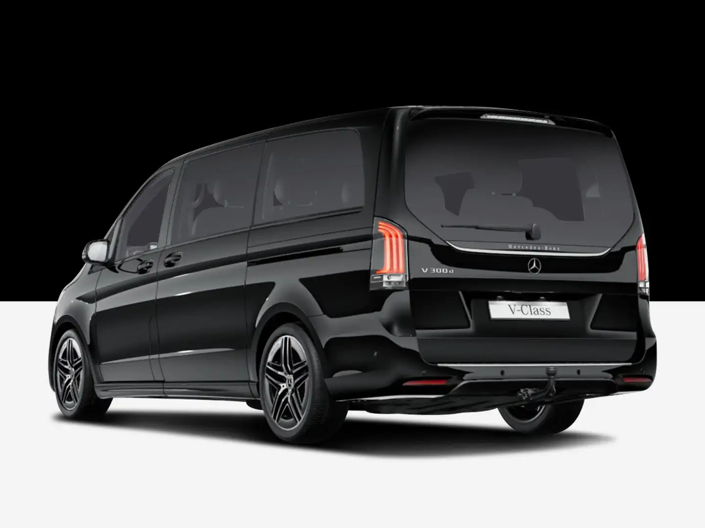 Mercedes-Benz V 300 V 300 d AVANTGARDE Lang AMG Line/Basic/Navi/Klima Noir - 2
