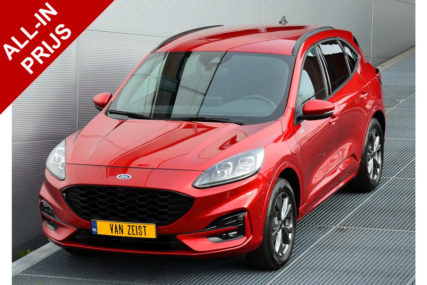 Ford Kuga PHEV 2.5 ST-LINE X | PLUG IN HYBRID | WINTERPAKKET Rood - 1