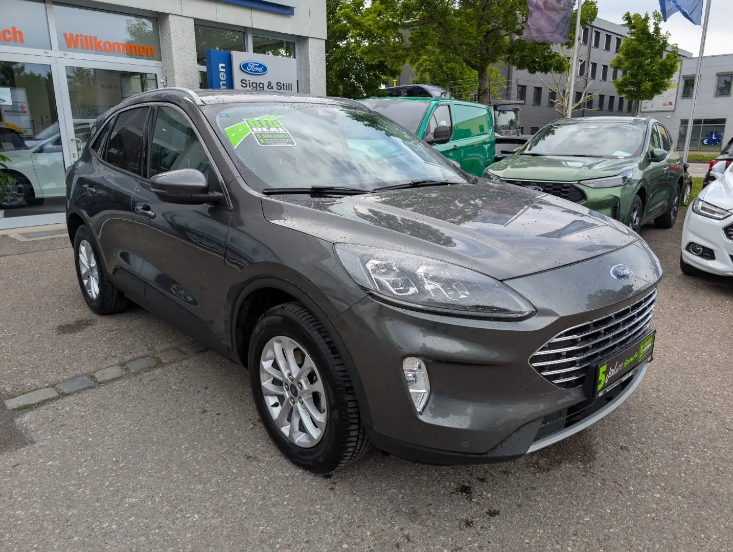 Ford Kuga 2.5 PHEV Titanium X AHK*LED*NAV*B&O*SHZ*EL-KLAPPE Grau - 2