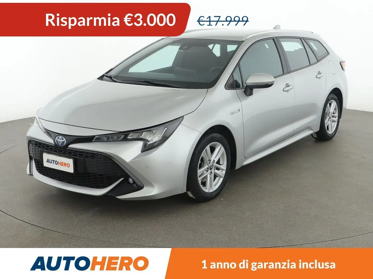 Toyota Corolla 1.8 Hybrid Business FHEV Argento - 1
