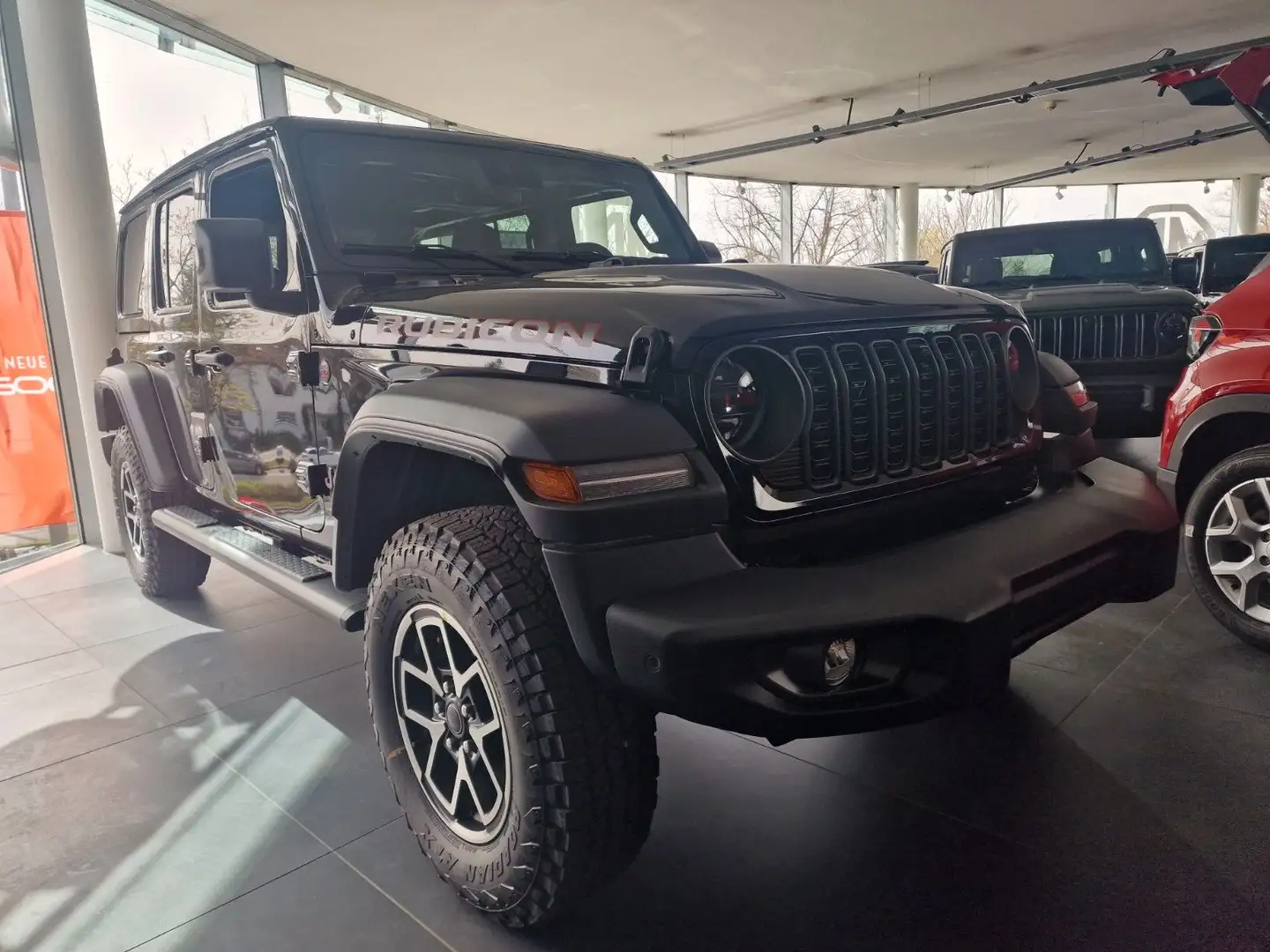 Jeep Wrangler Unlimited Rubicon/SKY ONE/MY 24 Schwarz - 1
