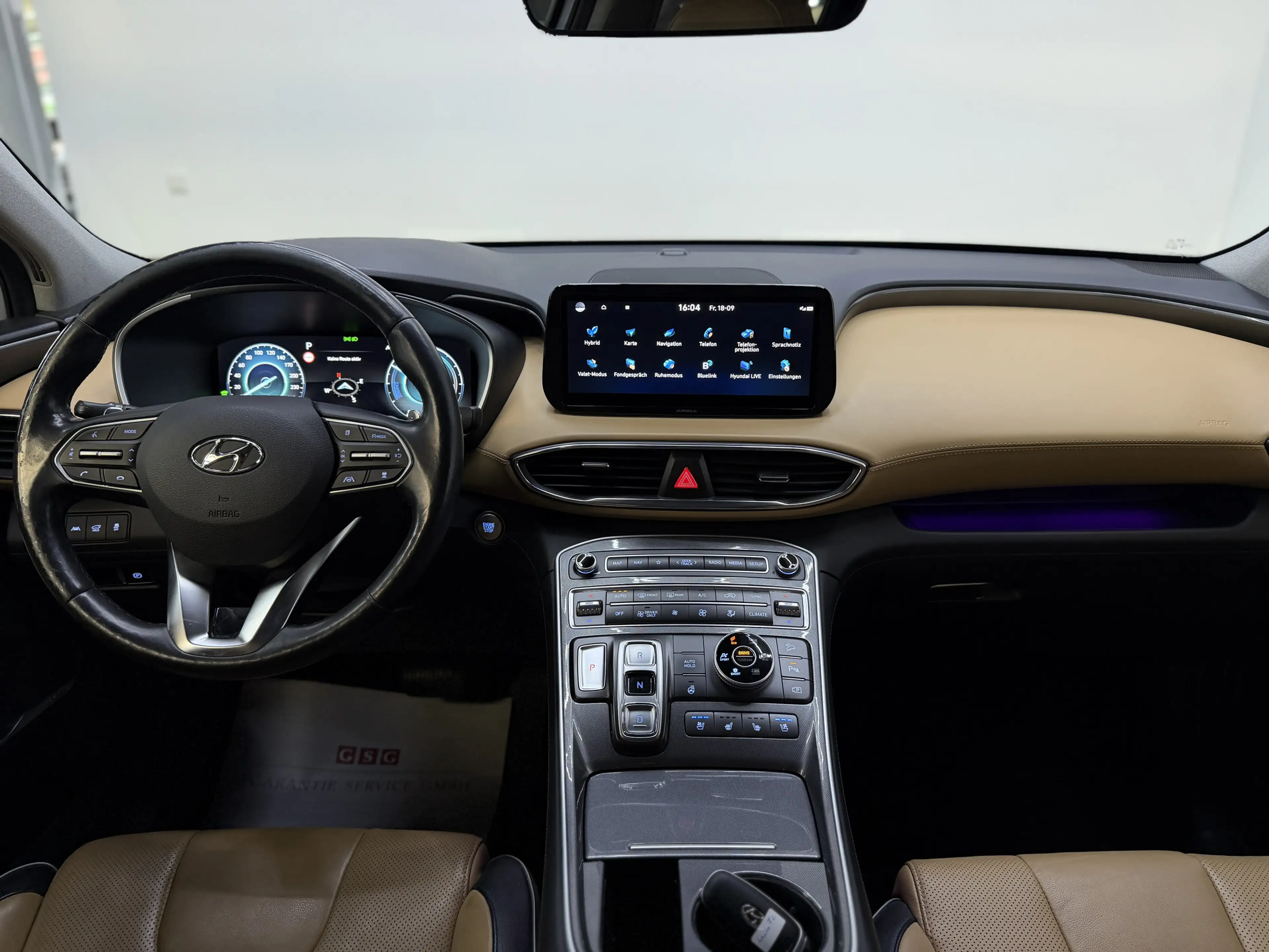 Hyundai SANTA FE Prime Hybrid 4WD|1.Hand|Pano|5JGarantie — photo 9