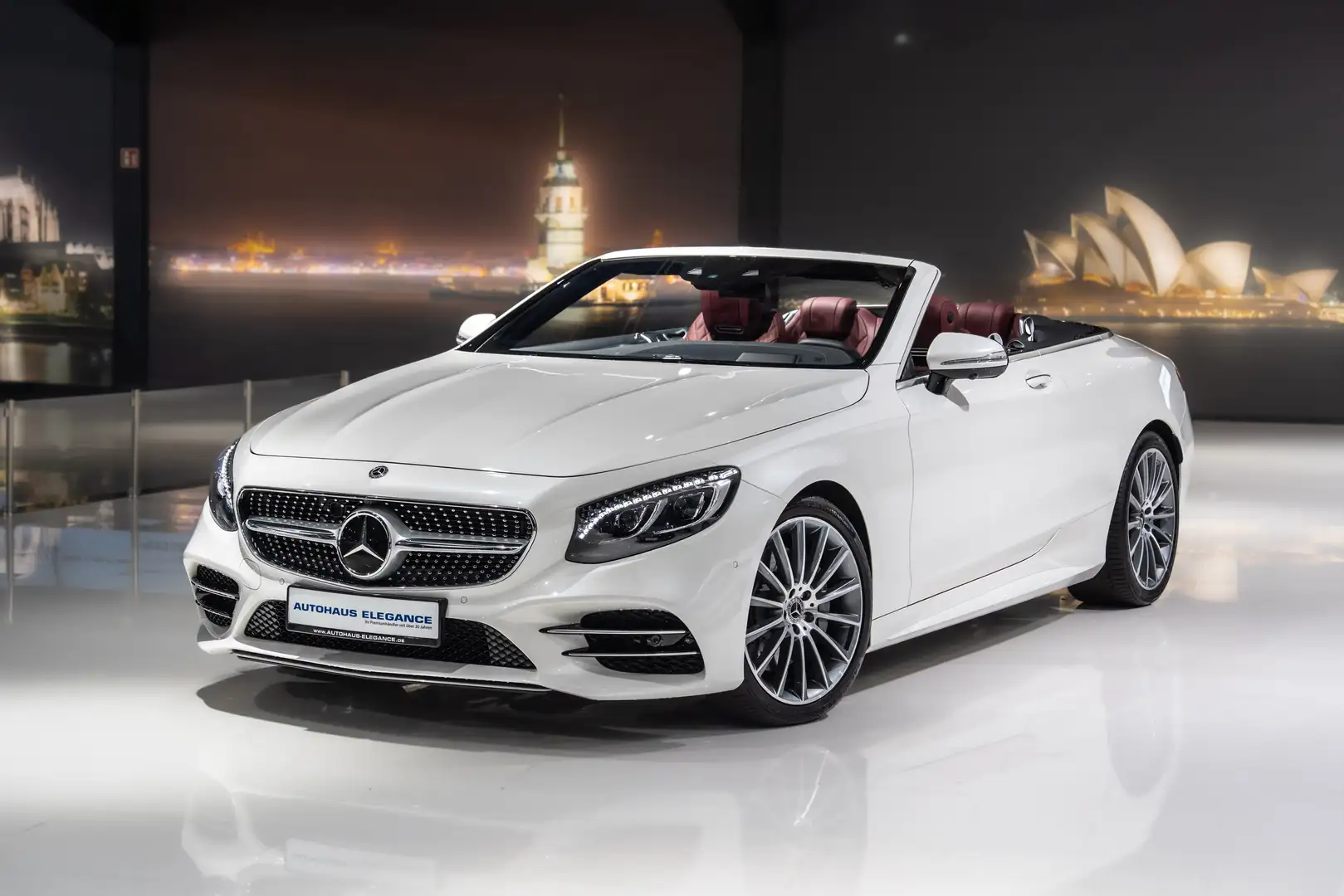 Mercedes-Benz S 560 *SWAROVSKI-LED*NACHTSICHT*MASSAGE Weiß - 2