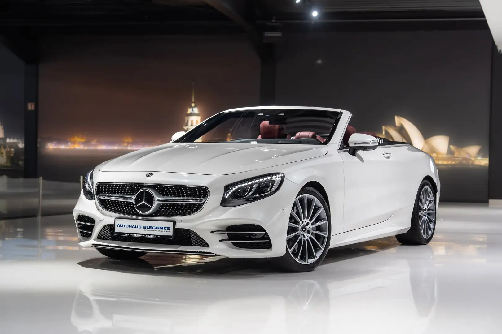 Mercedes-Benz S 560 *SWAROVSKI-LED*NACHTSICHT*MASSAGE Weiß - 1