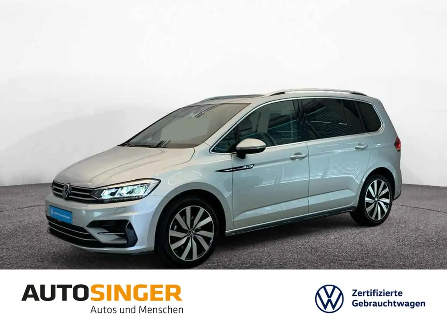 Volkswagen Touran Highline R-line 1,5 TSI DSG *PANO*LED*ACC Grau - 1