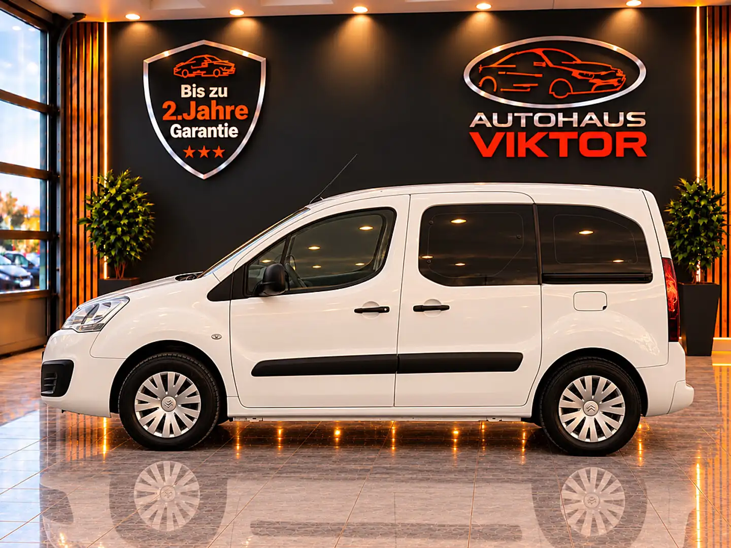 Citroen Berlingo 1.6 BlueHDi 100 FAP Flash*INKÖLUDIERT GARANTIE,... Weiß - 2